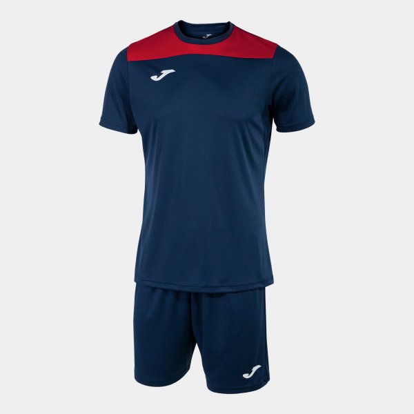 Dres PHOENIX II SET modrá námornícka červená