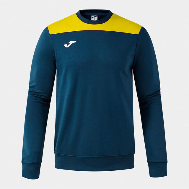 Mikina PHOENIX III SWEATSHIRT modrá námornícka žltá