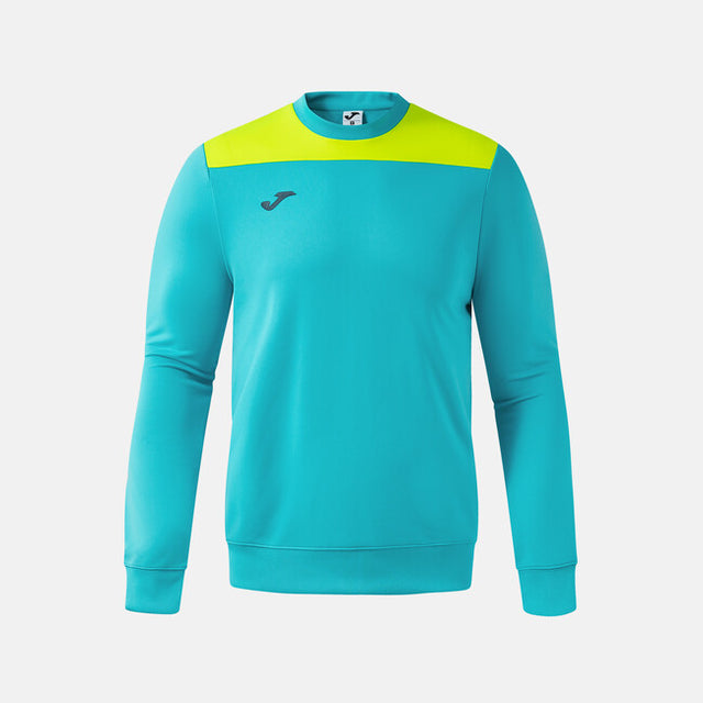 Mikina PHOENIX III SWEATSHIRT fluo tyrkysová
