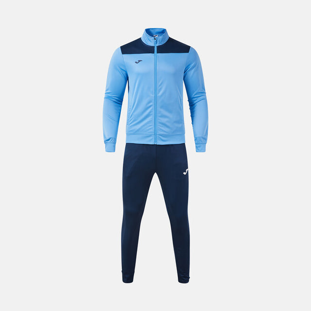 Súprava PHOENIX III TRACKSUIT fluo žltá - azúrová navy