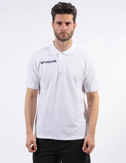 Polo tričko POLO COTONE PIQUET SUMMER biela