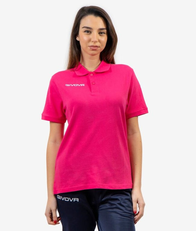 Polo tričko POLO COTONE PIQUET SUMMER fuchsiová