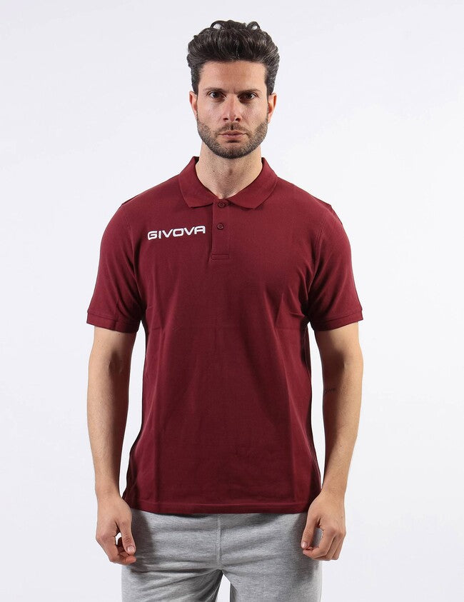 Polo tričko POLO COTONE PIQUET SUMMER granátová