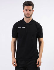 Polo tričko POLO COTONE PIQUET SUMMER čierna