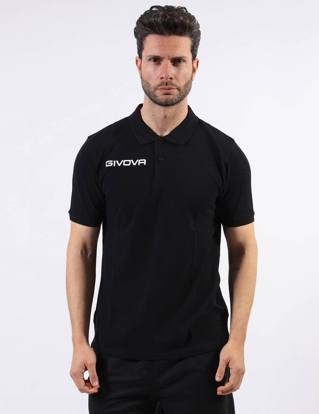 Polo tričko POLO COTONE PIQUET SUMMER čierna