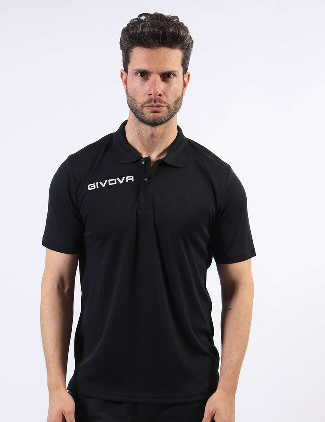 Tričko POLO POCKET čierna