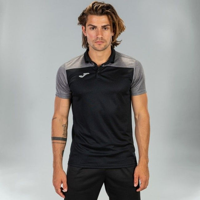 Polo tričko HOBBY II SHORT SLEEVE POLO čierna sivá