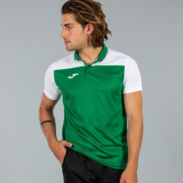 Polo tričko HOBBY II SHORT SLEEVE POLO zelená čierna