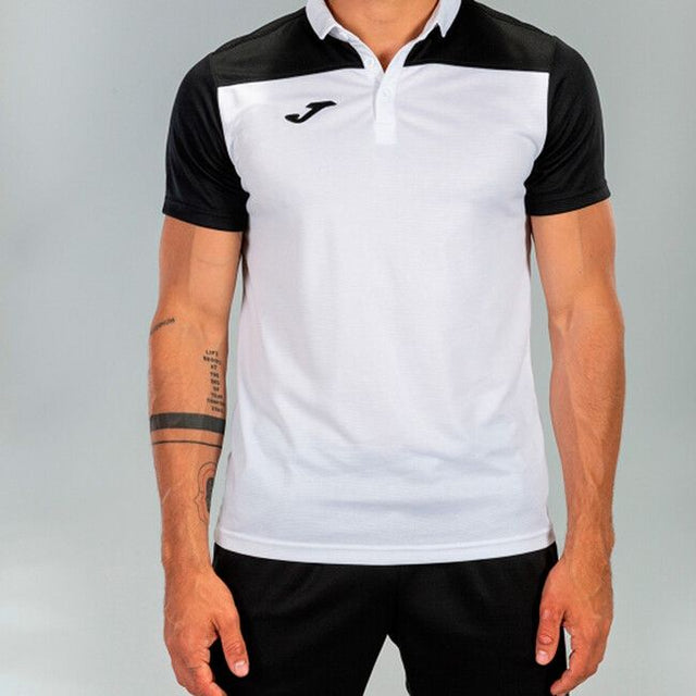 Polo tričko HOBBY II SHORT SLEEVE POLO biela čierna