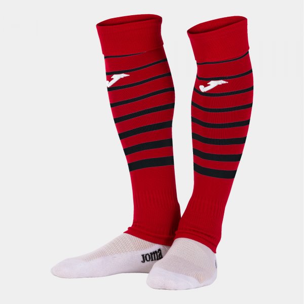 PREMIER II SOCKS RED-BLACK
