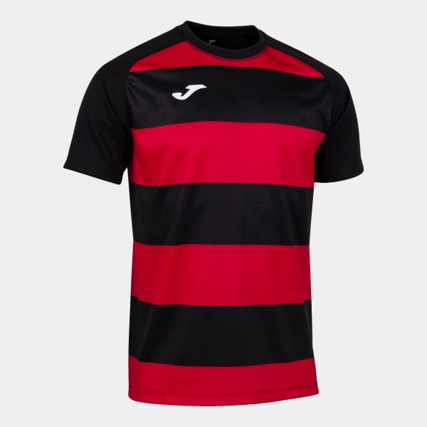 Rugby dres T-SHIRT PRORUGBY II SHORT SLEEVE čierna červená