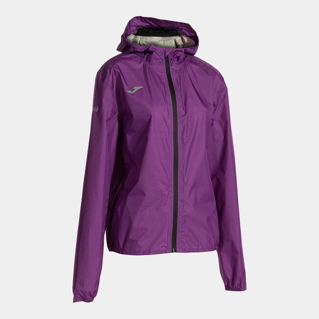 Dámska bunda do dažďa R-CITY ICONIC NATURE RAINCOAT fialová