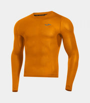 Polo tričko R-CITY LONG SLEEVE T-SHIRT oranžová
