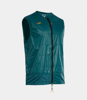 Bunda do dažďa R-CITY PADDING VEST tyrkysová