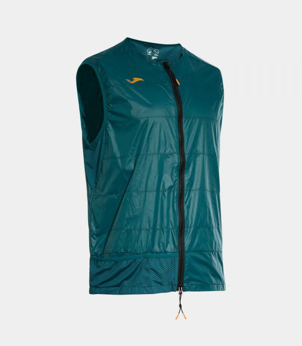 Bunda do dažďa R-CITY PADDING VEST tyrkysová