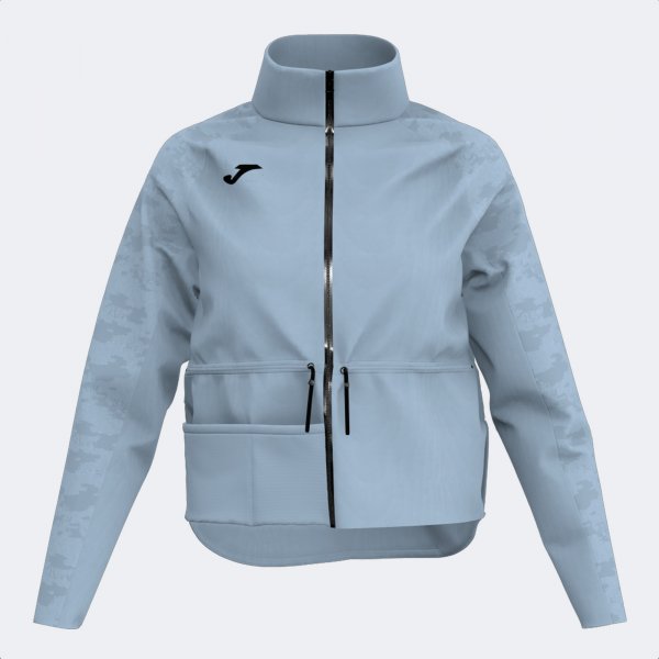 Dámska bunda do dažďa R-CITY RAINCOAT modrá svetlá
