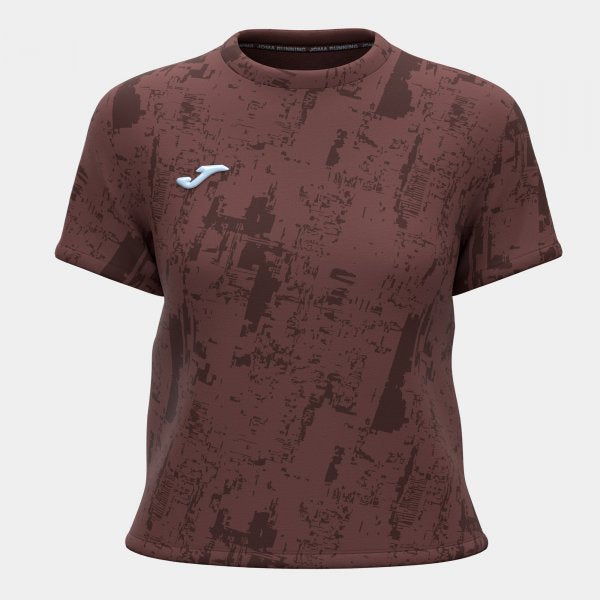 Dámske tričko R-CITY SHORT SLEEVE T-SHIRT hnedá