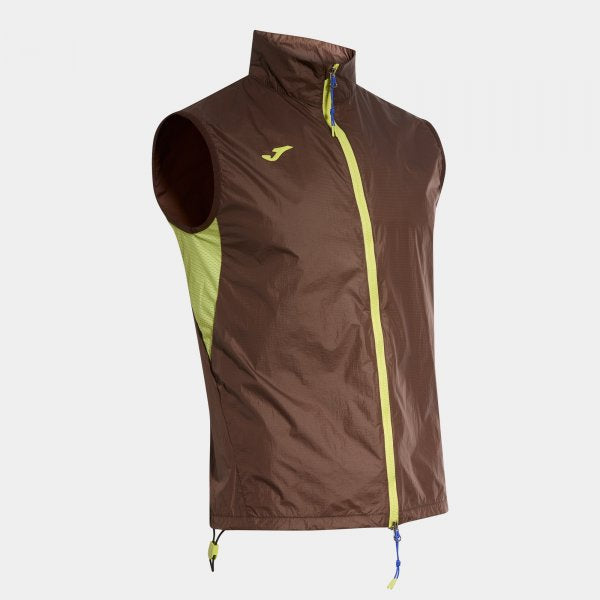 Bunda do dažďa R-CITY VEST hnedá