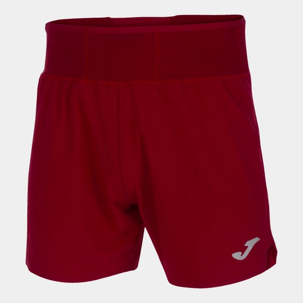 Bežecké kraťasy R-COMBI TRAIL MICRO SHORTS bordová