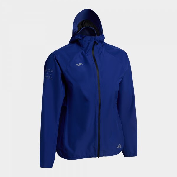Dámska bunda do dažďa R-TRAIL NATURE RAINCOAT azúrová