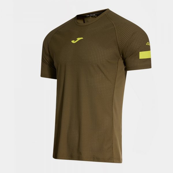 Polo tričko R-TRAIL NATURE SHORT SLEEVE T-SHIRT hnedá