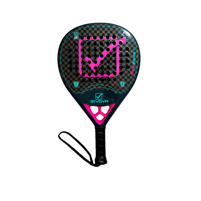 RACCHETTA EDITION LUCIDA GRIGIO/FUXIA