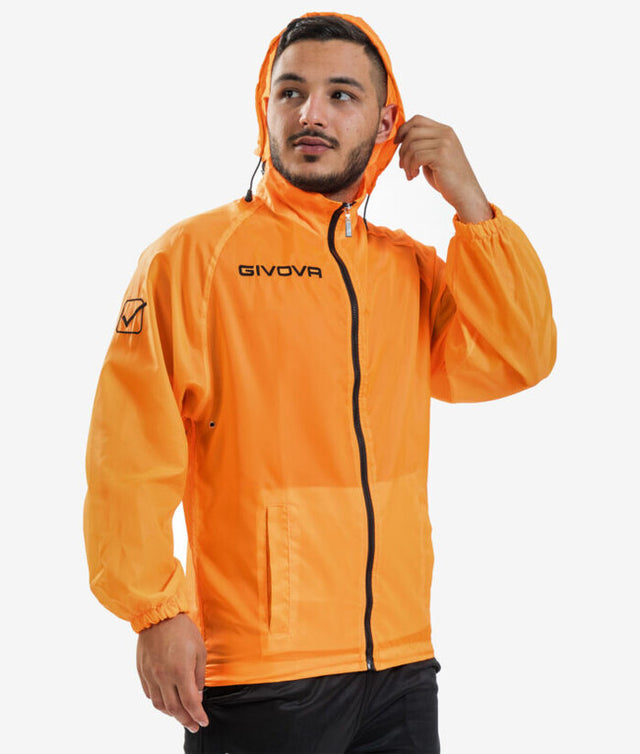 Bunda RAIN BASICO fluo oranžová