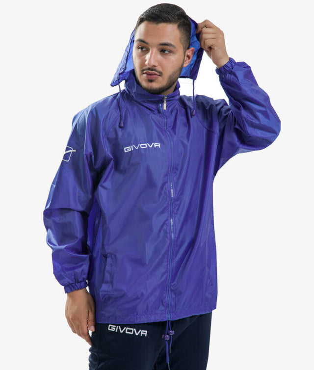 Bunda RAIN BASICO azúrová modrá
