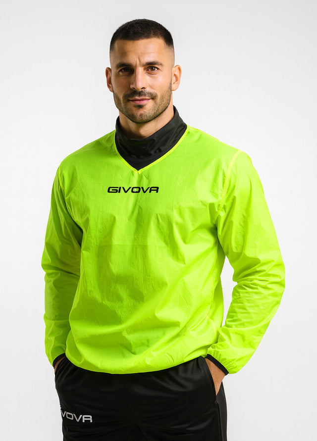 Bunda RAIN JACKET COLLO COSTINA fluo žltá
