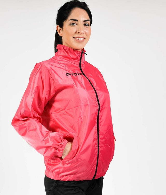 Bunda RAIN JACKET WIND fuchsiová