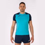 T-SHIRT RECORD II FLUOR TURQUOISE