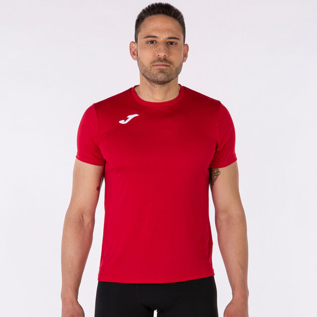 Bežecké tričko RECORD II SHORT SLEEVE T-SHIRT červená