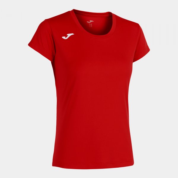 Dámske bežecké tričko RECORD II SHORT SLEEVE T-SHIRT červená