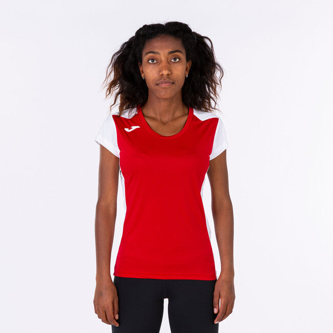 T-SHIRT RECORD II RED-WHITE