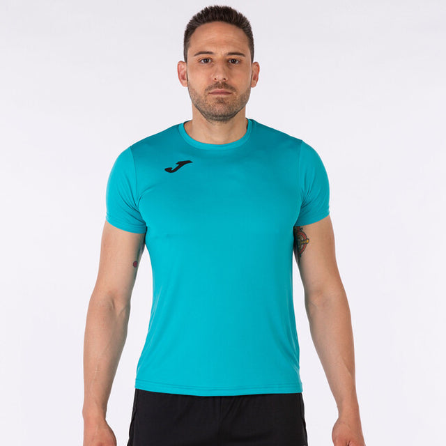 Bežecké tričko RECORD II SHORT SLEEVE T-SHIRT tyrkysová