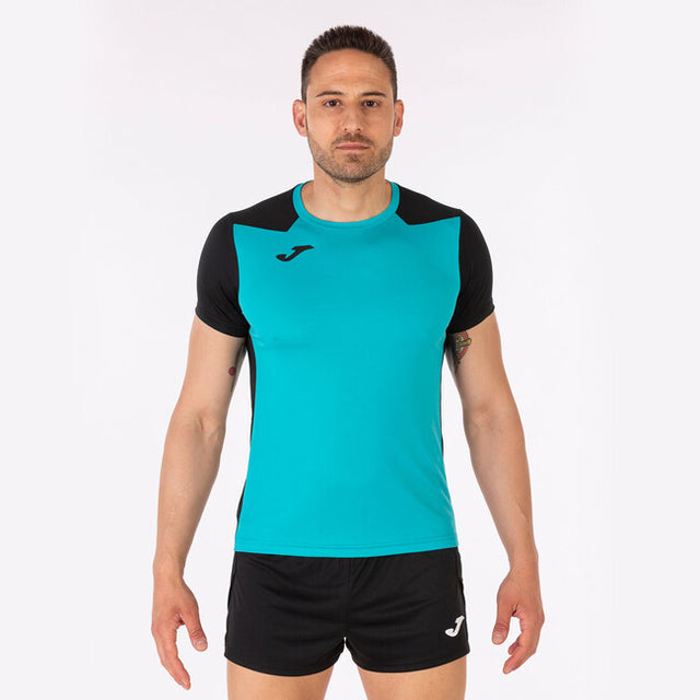 Bežecké tričko T-SHIRT RECORD II SHORT SLEEVE tyrkysová