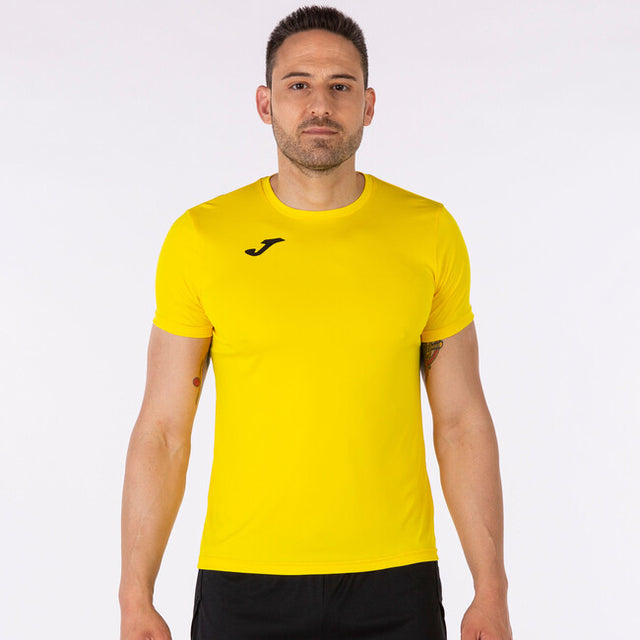 Bežecké tričko RECORD II SHORT SLEEVE T-SHIRT žltá