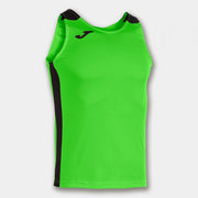 T-SHIRT RECORD II VERDE FLÚOR-NEGRO