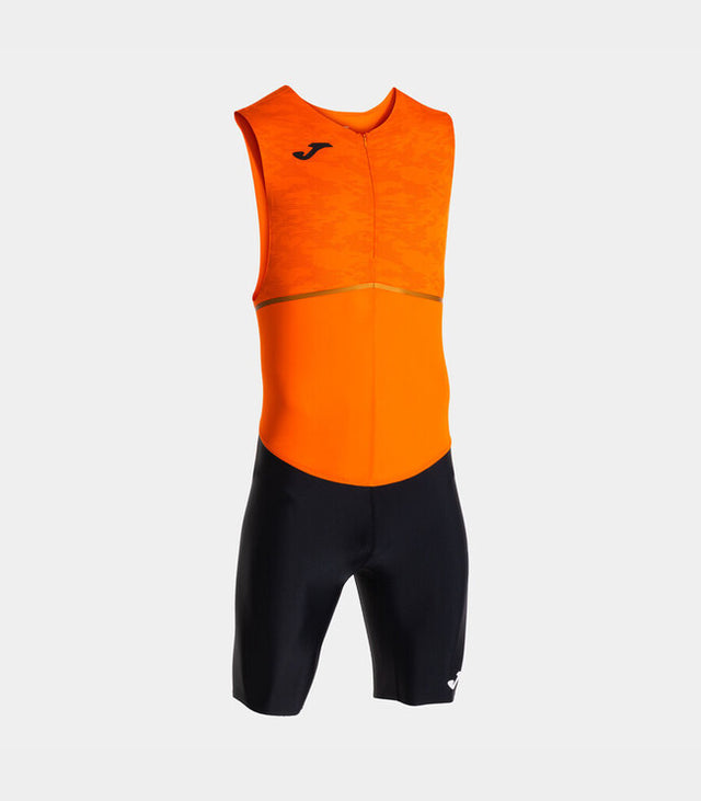 Bežecký set RECORD III BODYSUIT oranžová čierna