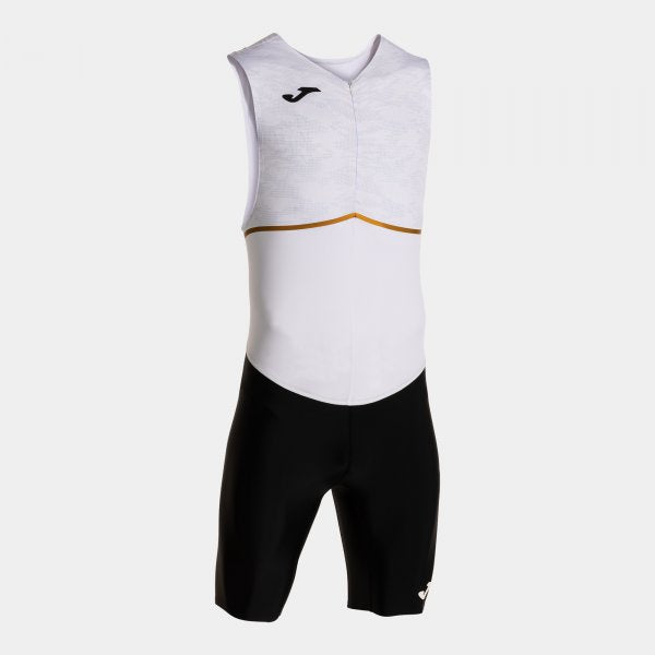 Bežecký set RECORD III BODYSUIT biela čierna