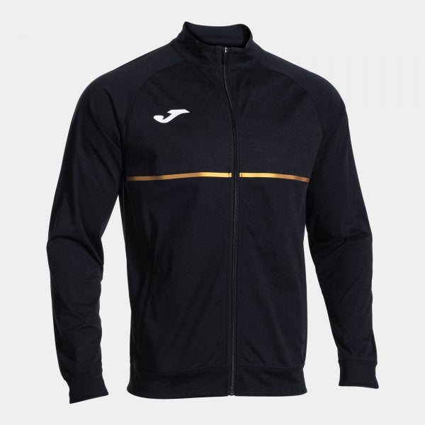 Mikina so zipsom RECORD III FULL ZIP SWEATSHIRT čierna