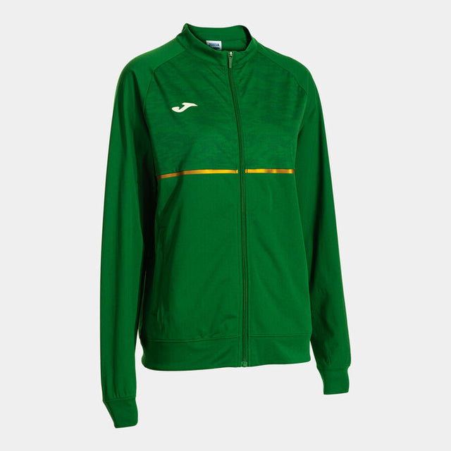 Dámska mikina so zipsom RECORD III FULL ZIP SWEATSHIRT zelená