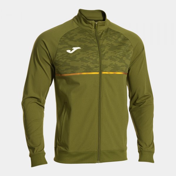 RECORD III FULL ZIP SWEATSHIRT MX GREEN CAQUI