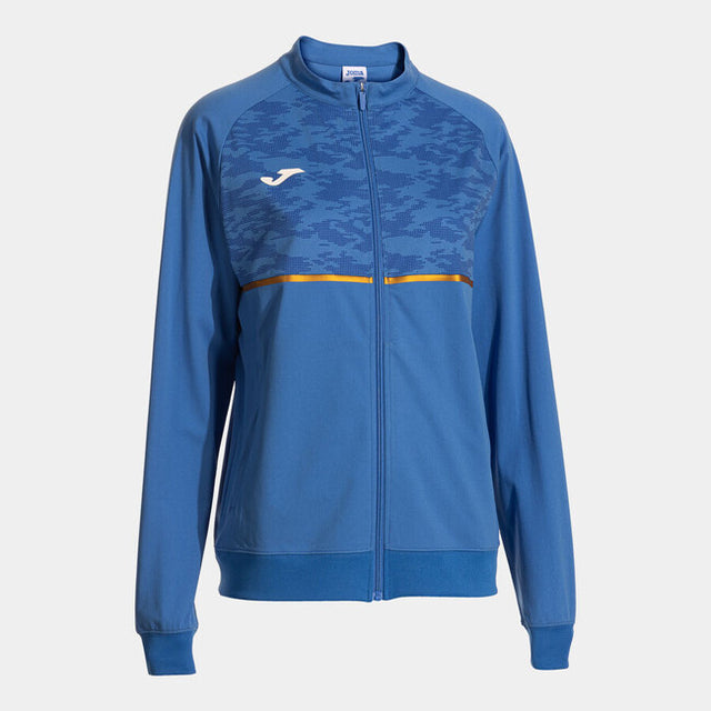 Dámska mikina so zipsom RECORD III FULL ZIP SWEATSHIRT azúrová
