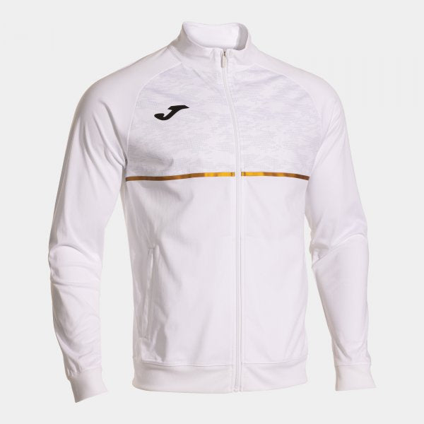 RECORD III FULL ZIP SWEATSHIRT WHITE WHITE