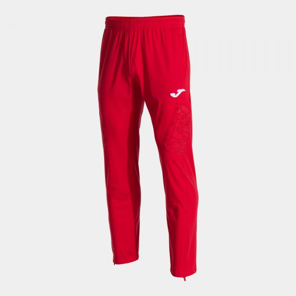 Tepláky RECORD III LONG PANTS červená
