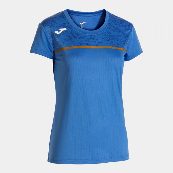 Dámske bežecké tričko RECORD III SHORT SLEEVE T-SHIRT azúrová