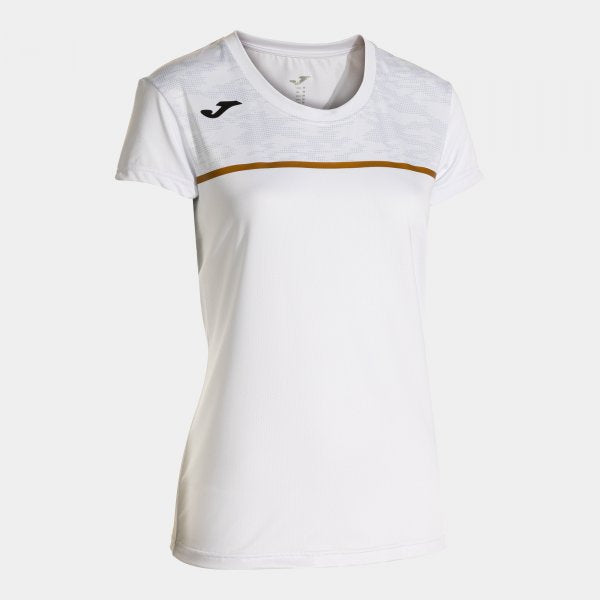 Dámske bežecké tričko RECORD III SHORT SLEEVE T-SHIRT biela