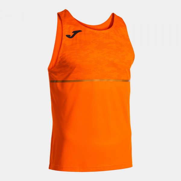 Bežecké tielko RECORD III SLEEVELESS SHIRT oranžová