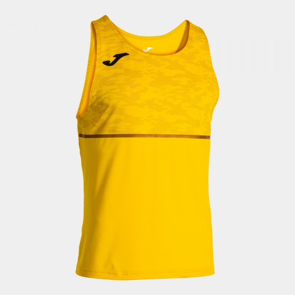 RECORD III SLEEVELESS SHIRT YELLOW YELLOW
